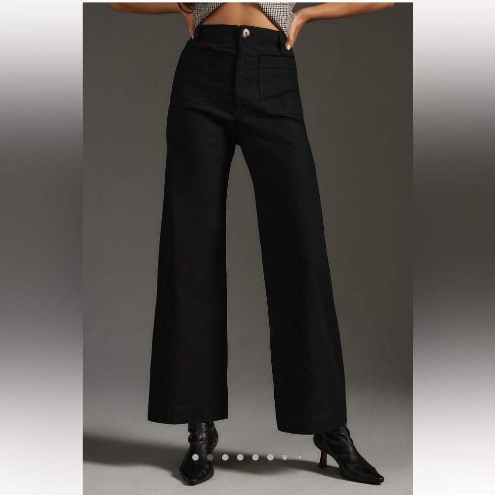 The Colette Wide-Leg Pants by Maeve